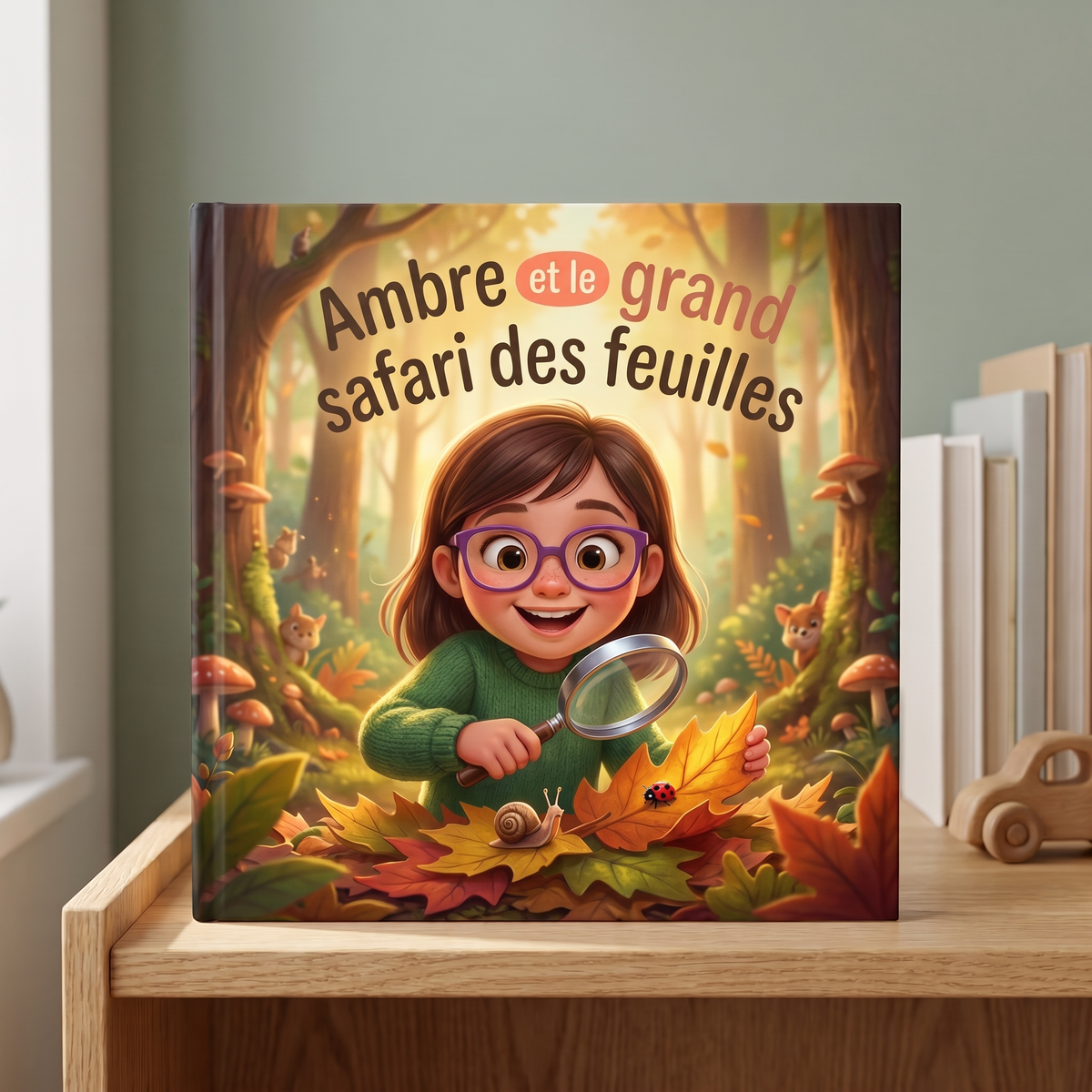 Image de « Ambre et le grand safari des feuilles »