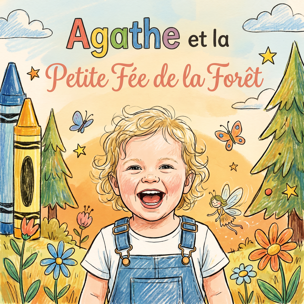 Couverture de « Agathe et la Petite Fée de la Forêt »