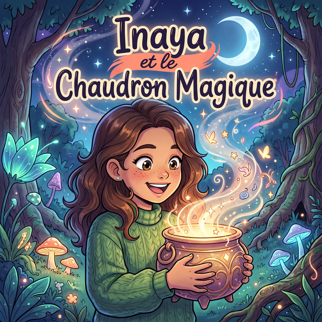 Couverture de « Inaya et le Chaudron Magique »