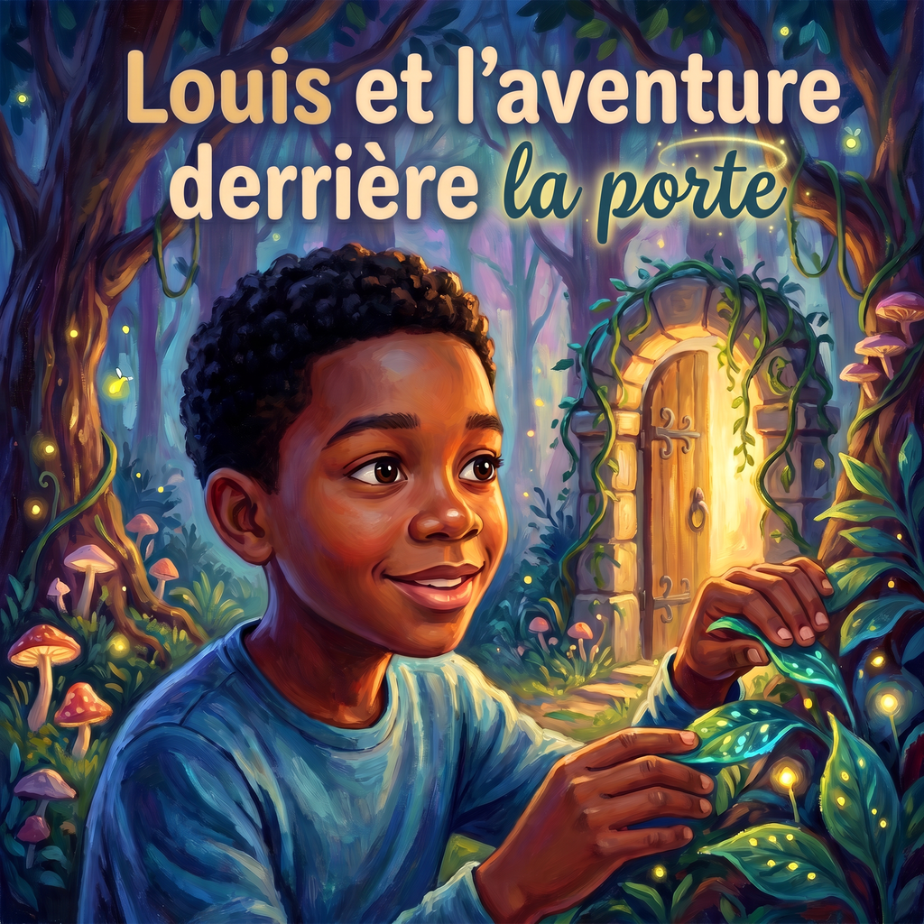Couverture de « Louis et l'aventure derrière la porte »