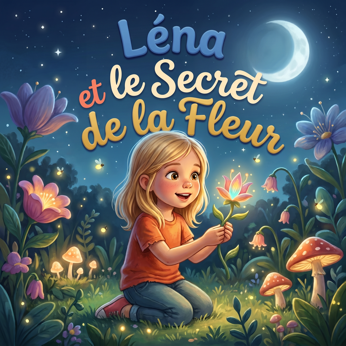 Couverture de « Léna et le Secret de la Fleur »