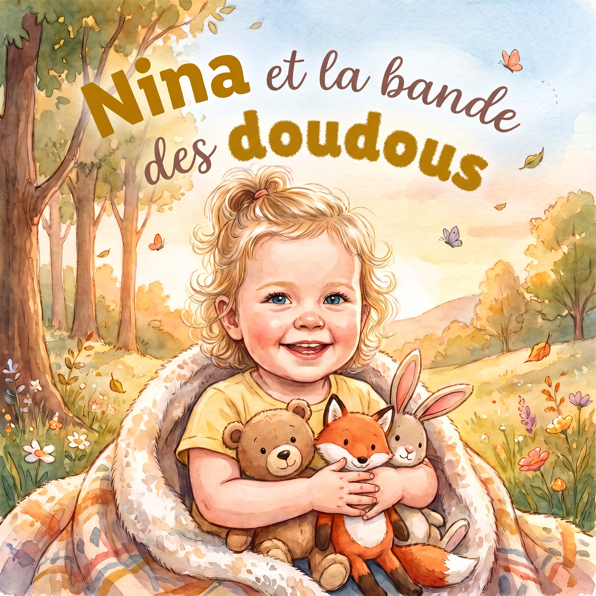 Couverture de « Nina et la bande des doudous »