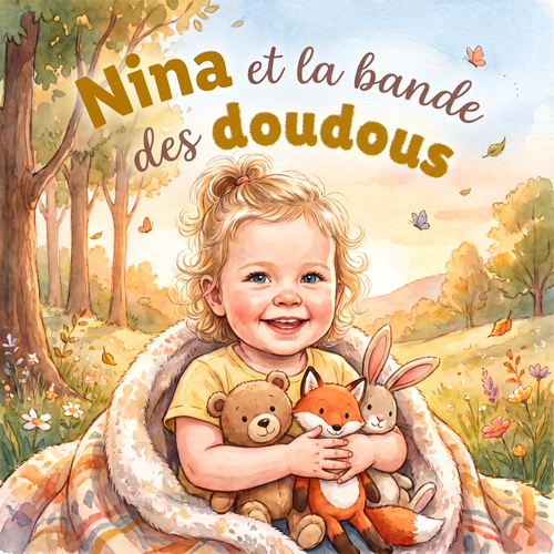 Couverture de « Nina et la bande des doudous »