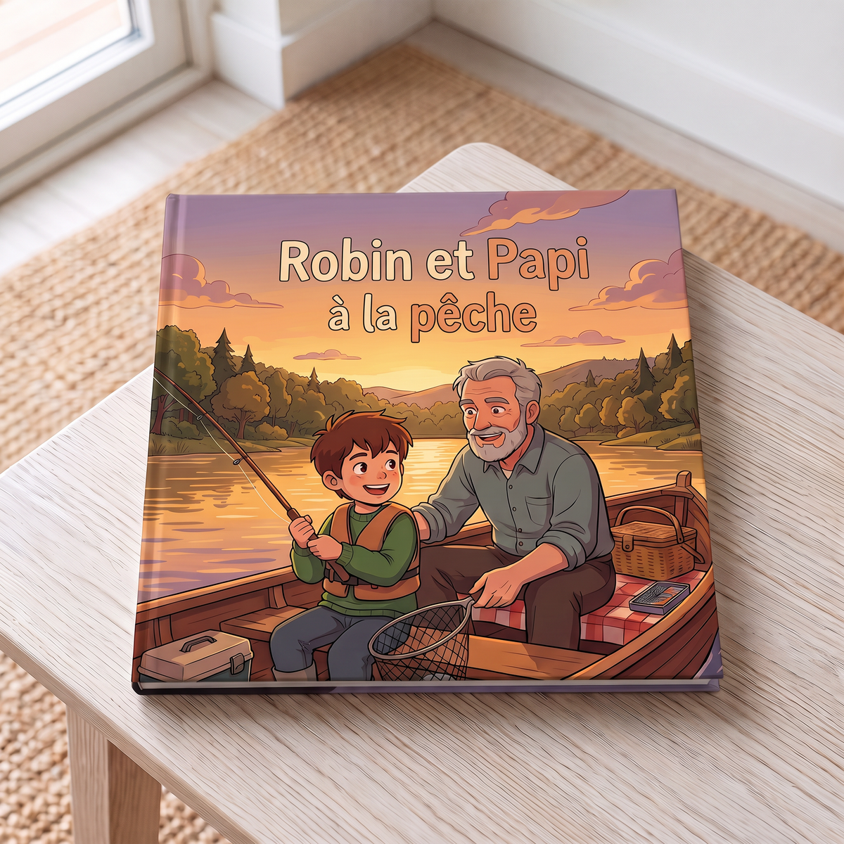 Image de « Robin et Papi à la pêche »