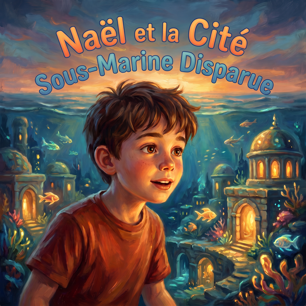 Couverture de « Naël et la Cité Sous-Marine Disparue »