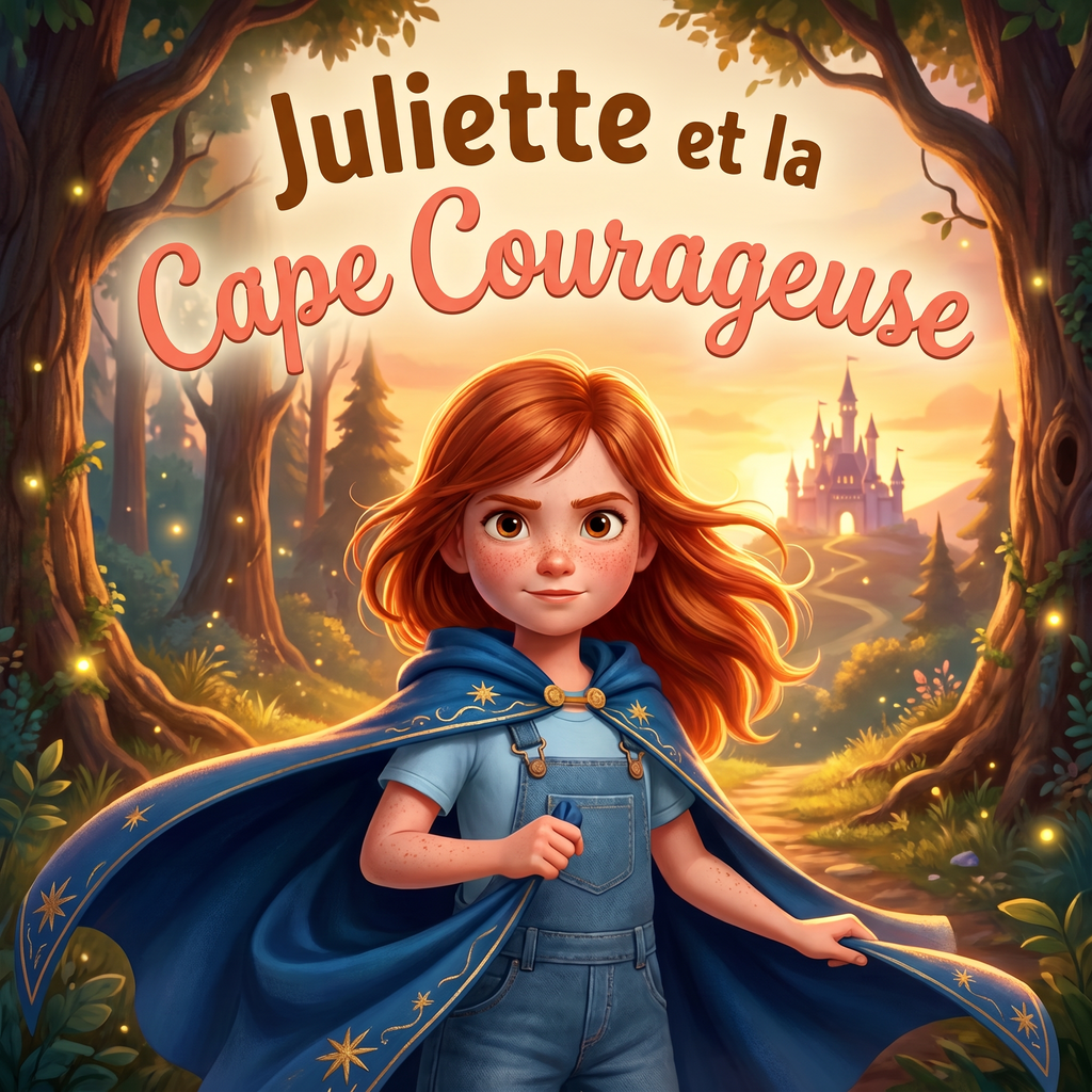 Couverture de « Juliette et la Cape Courageuse »