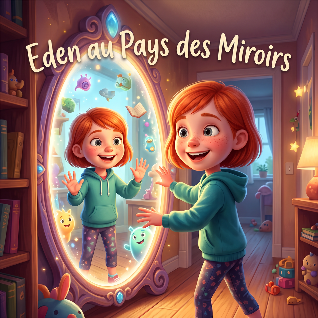 Couverture de « Eden au Pays des Miroirs »