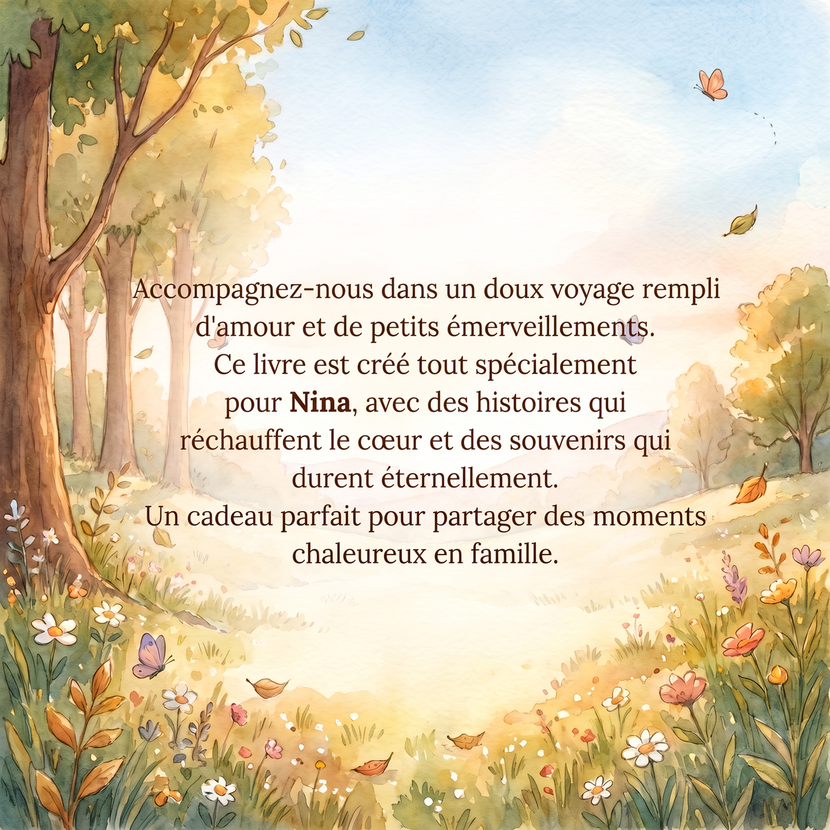 Quatrième de couverture de « Nina et la bande des doudous »