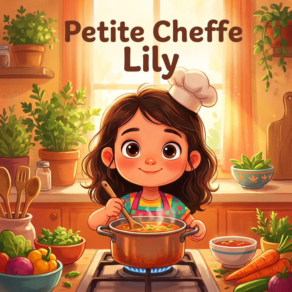 Couverture illustrée de « Petite Cheffe Lily »