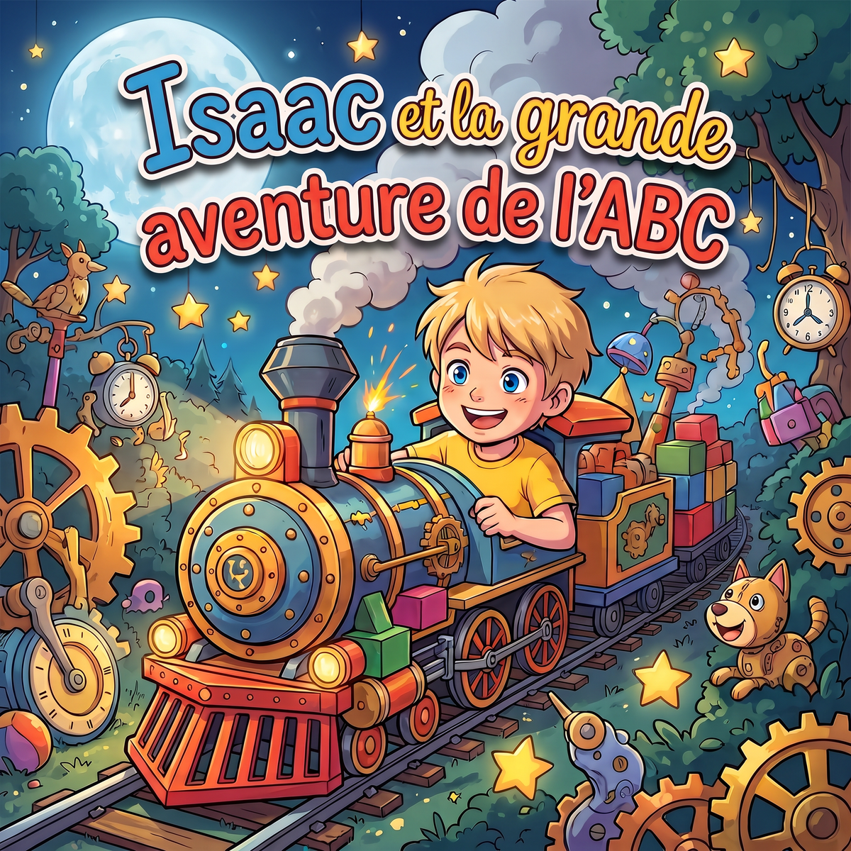 Couverture de « Isaac et la grande aventure de l’ABC »