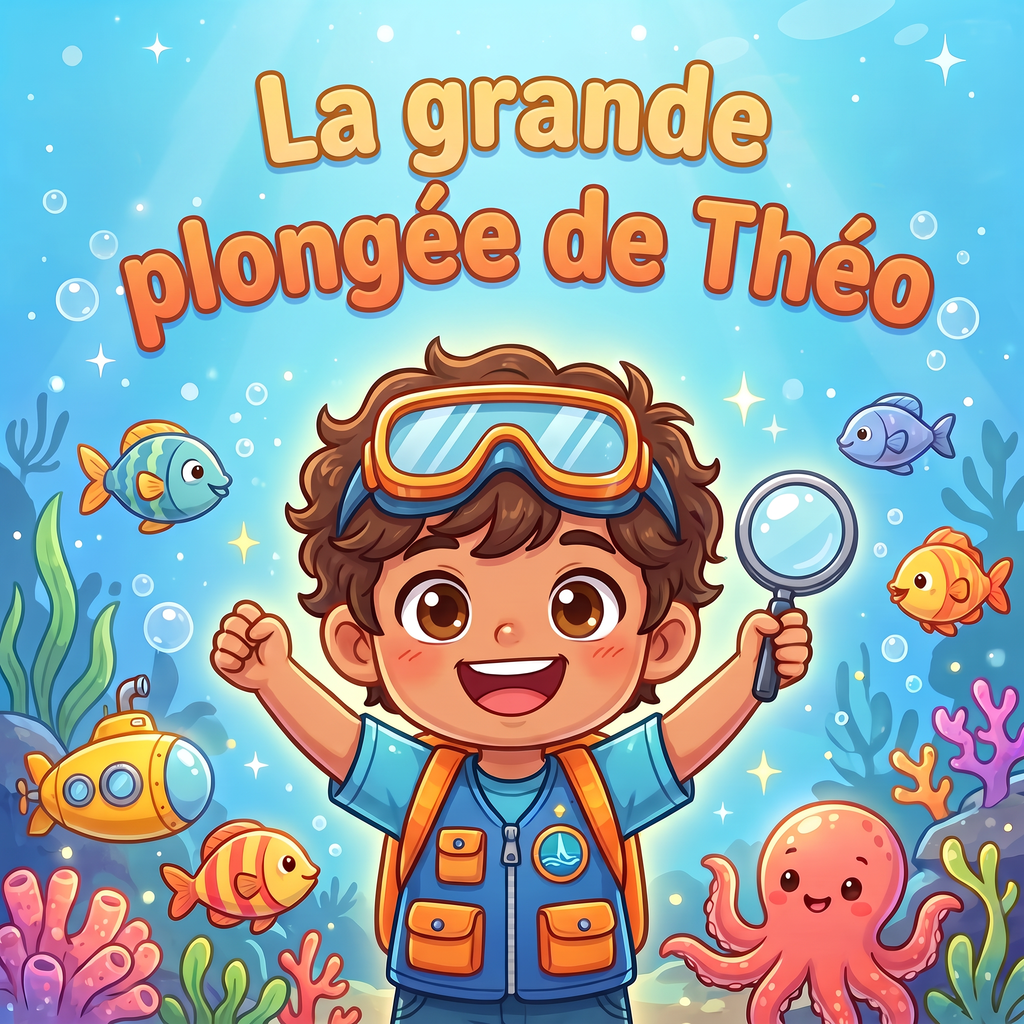 Couverture de « La grande plongée de Théo »