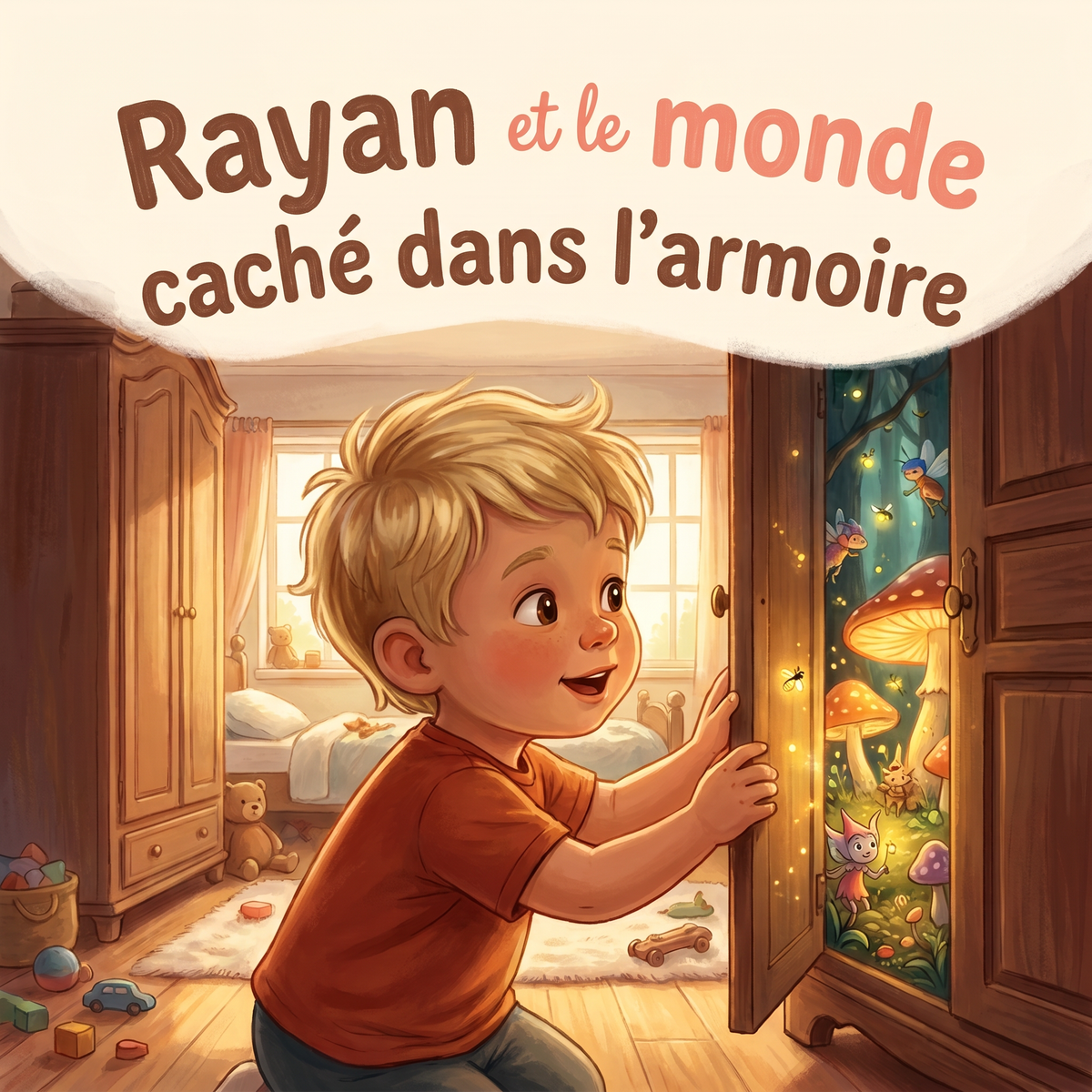 Couverture de « Rayan et le monde caché dans l'armoire »