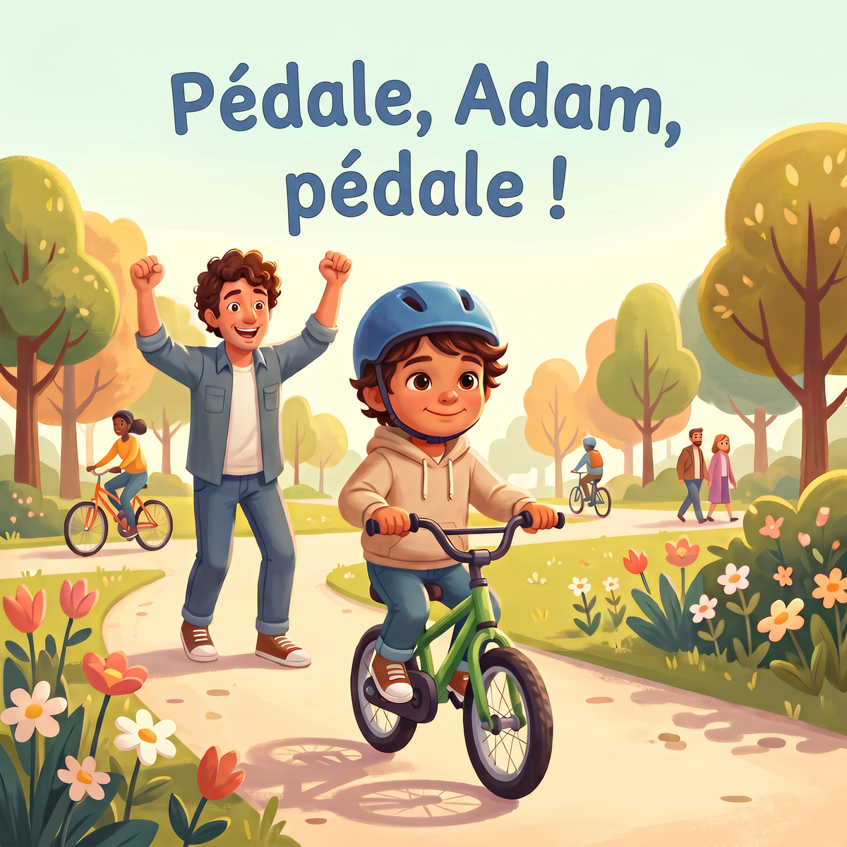 Couverture de « Pédale, Adam, pédale ! »