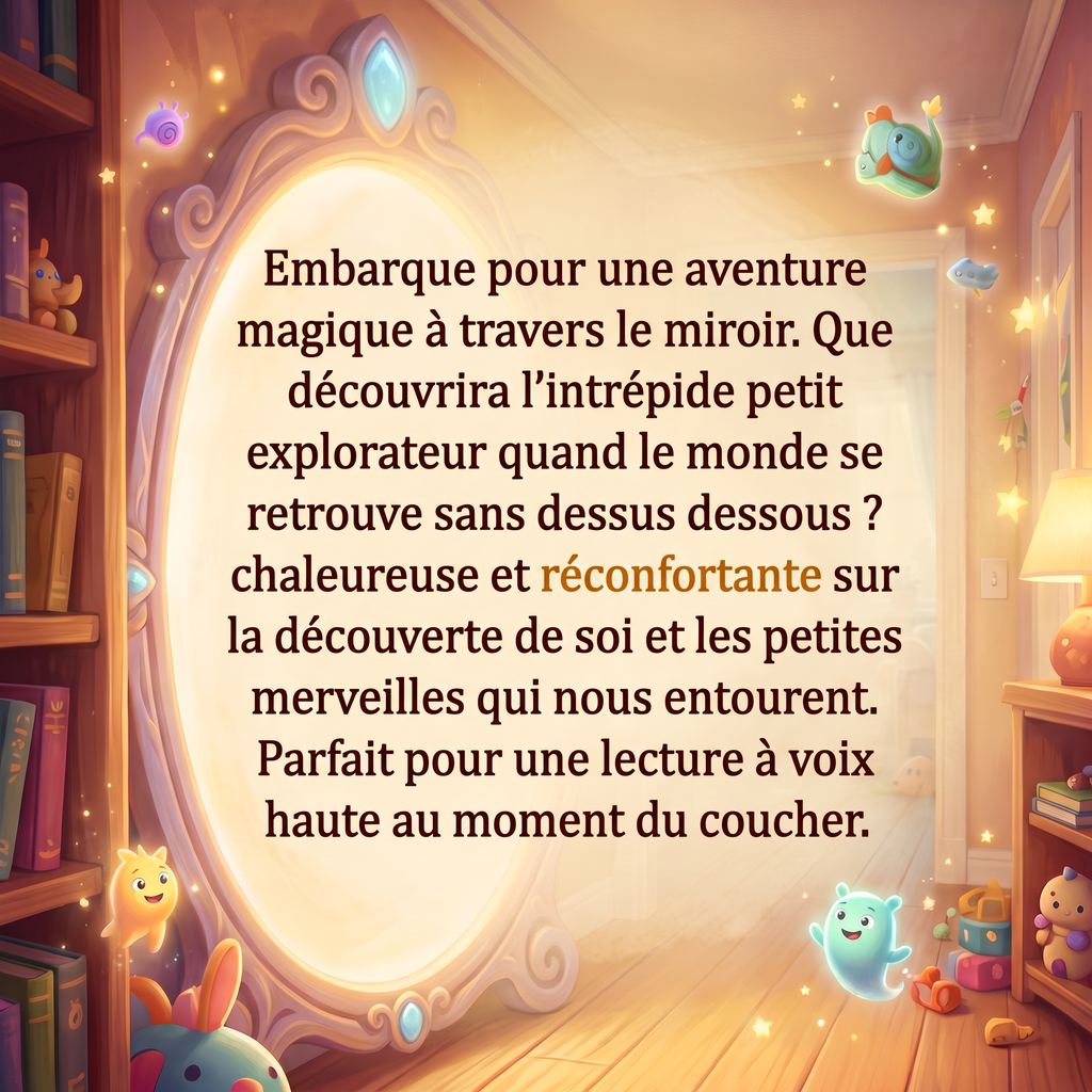 Quatrième de couverture de « Eden au Pays des Miroirs »