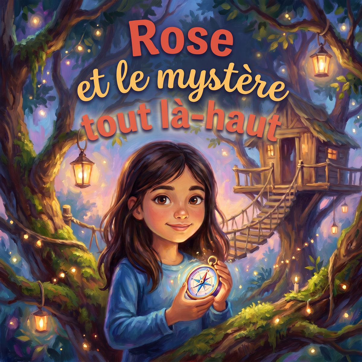 Couverture de « Rose et le mystère tout là-haut »