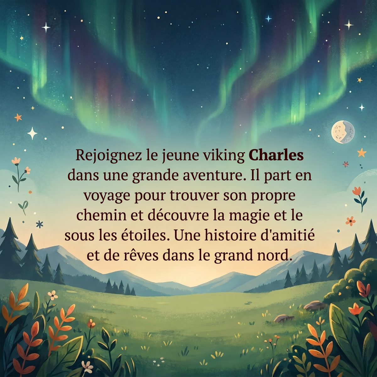 Quatrième de couverture de « Charles, le jeune viking »