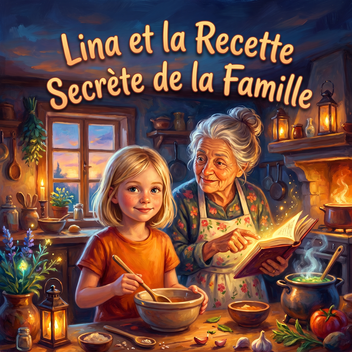 Couverture de « Lina et la Recette Secrète de la Famille »