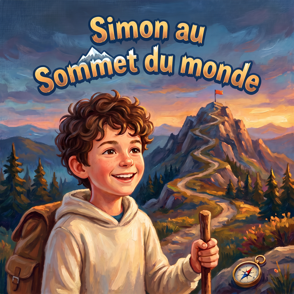 Couverture de « Simon au Sommet du monde »