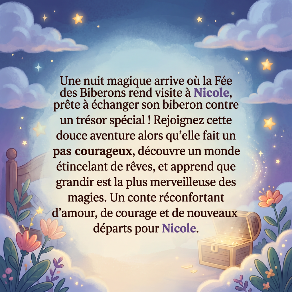 Visuel du livre « Nicole et la magie du biberon ».