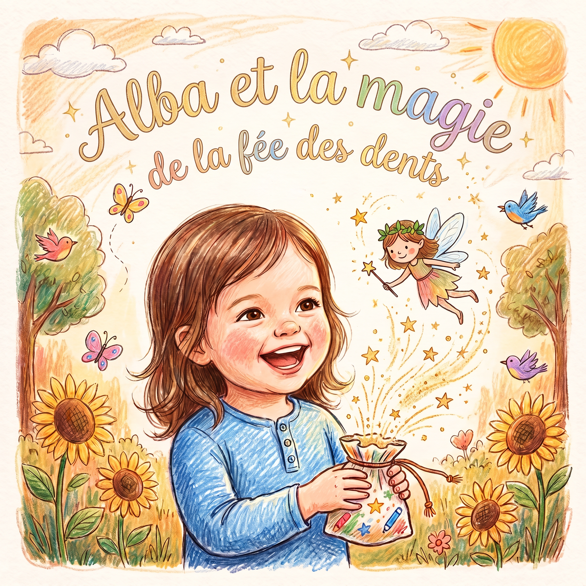 Couverture de « Alba et la magie de la fée des dents »