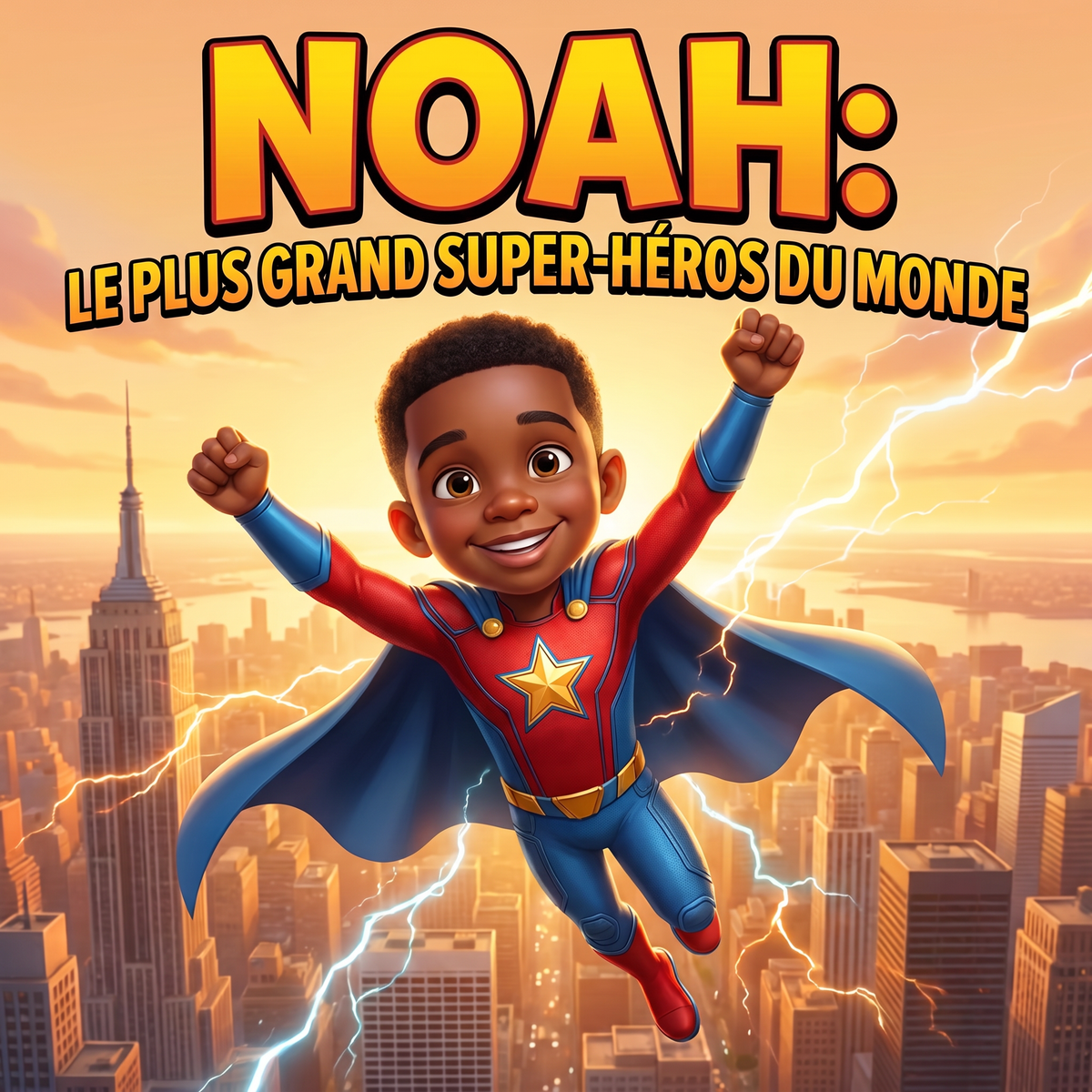 Couverture de « NOAH: LE PLUS GRAND SUPER-HÉROS DU MONDE »