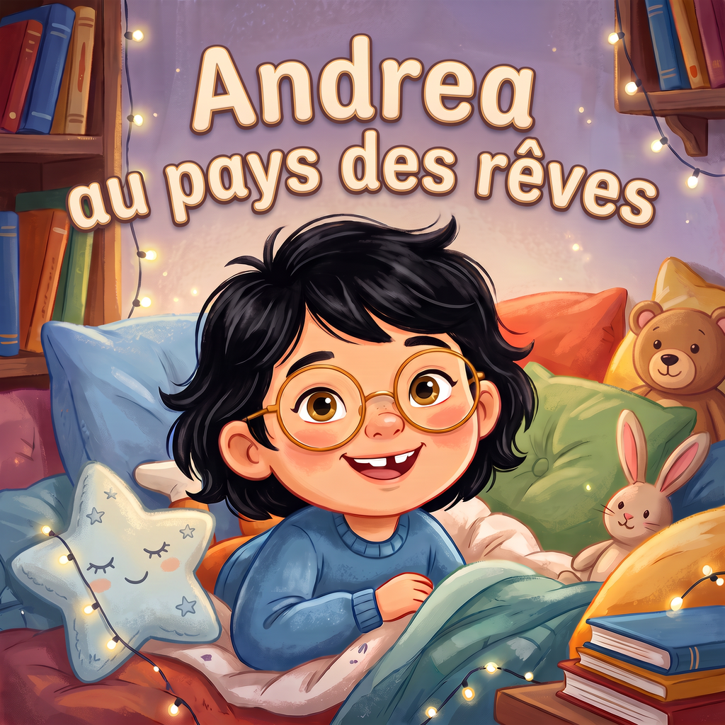 Couverture de « Andrea au pays des rêves »
