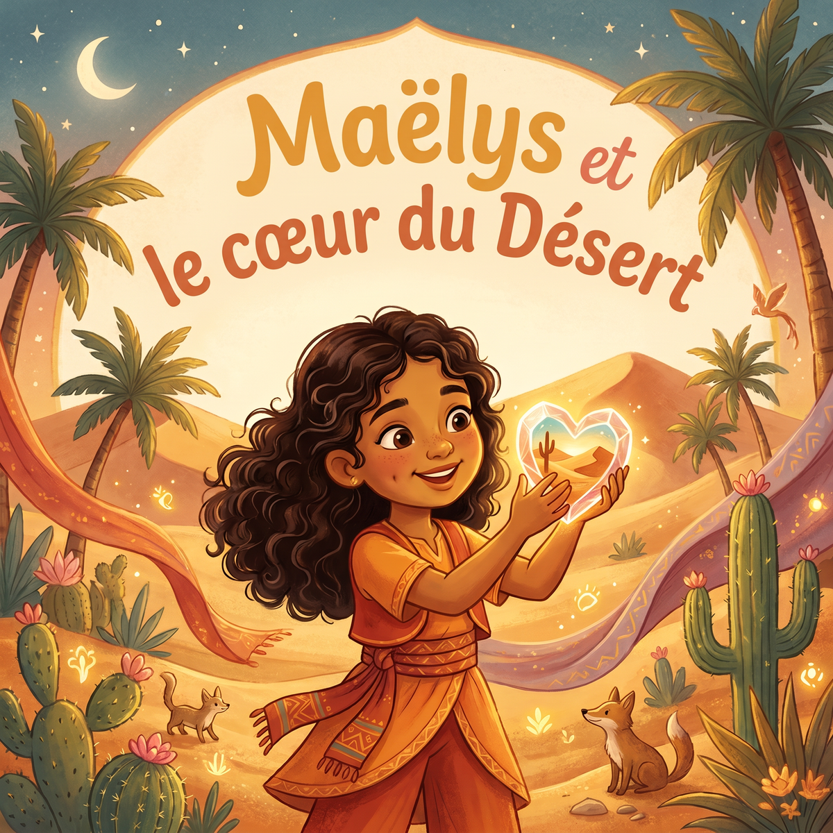 Couverture de « Maëlys et le cœur du Désert »