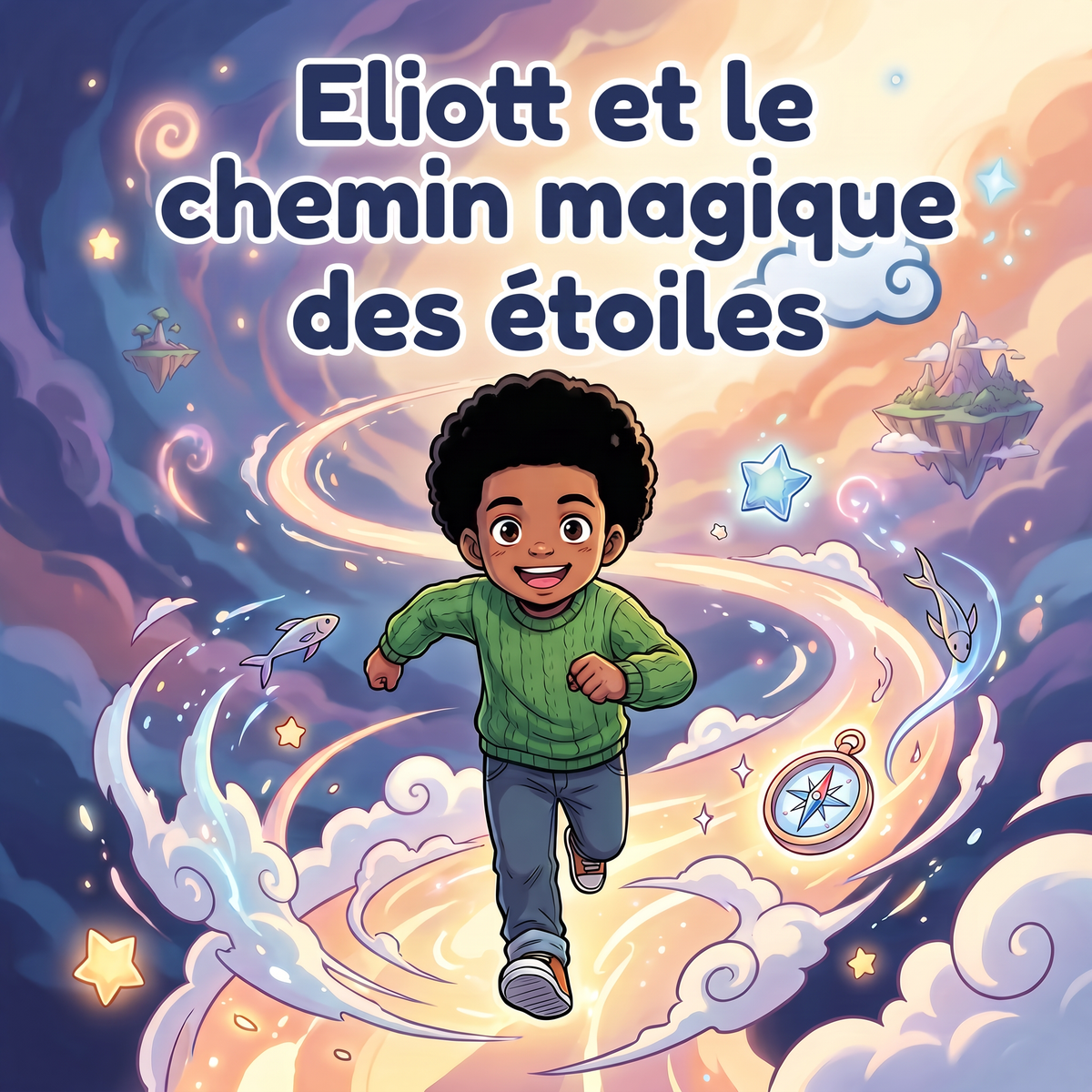 Couverture de « Eliott et le chemin magique des étoiles »