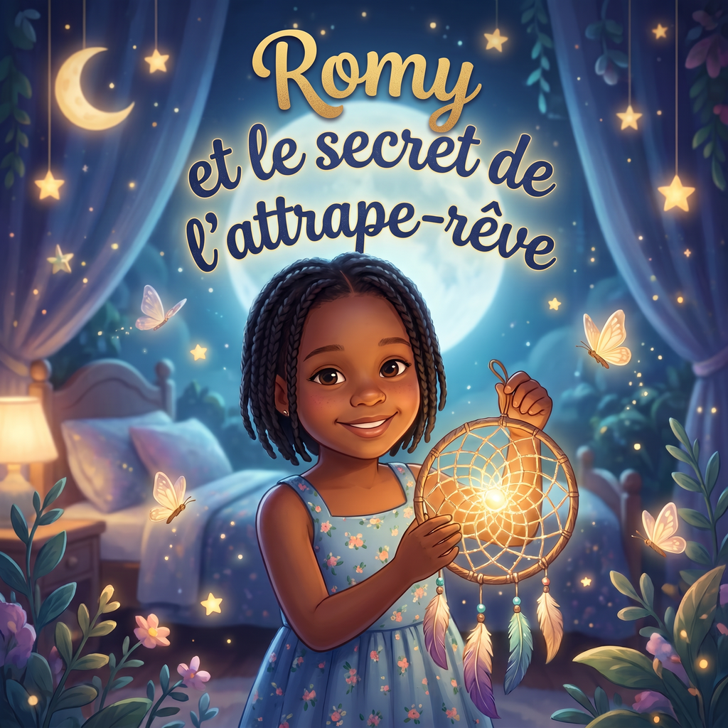 Couverture de « Romy et le secret de l'attrape-rêve »