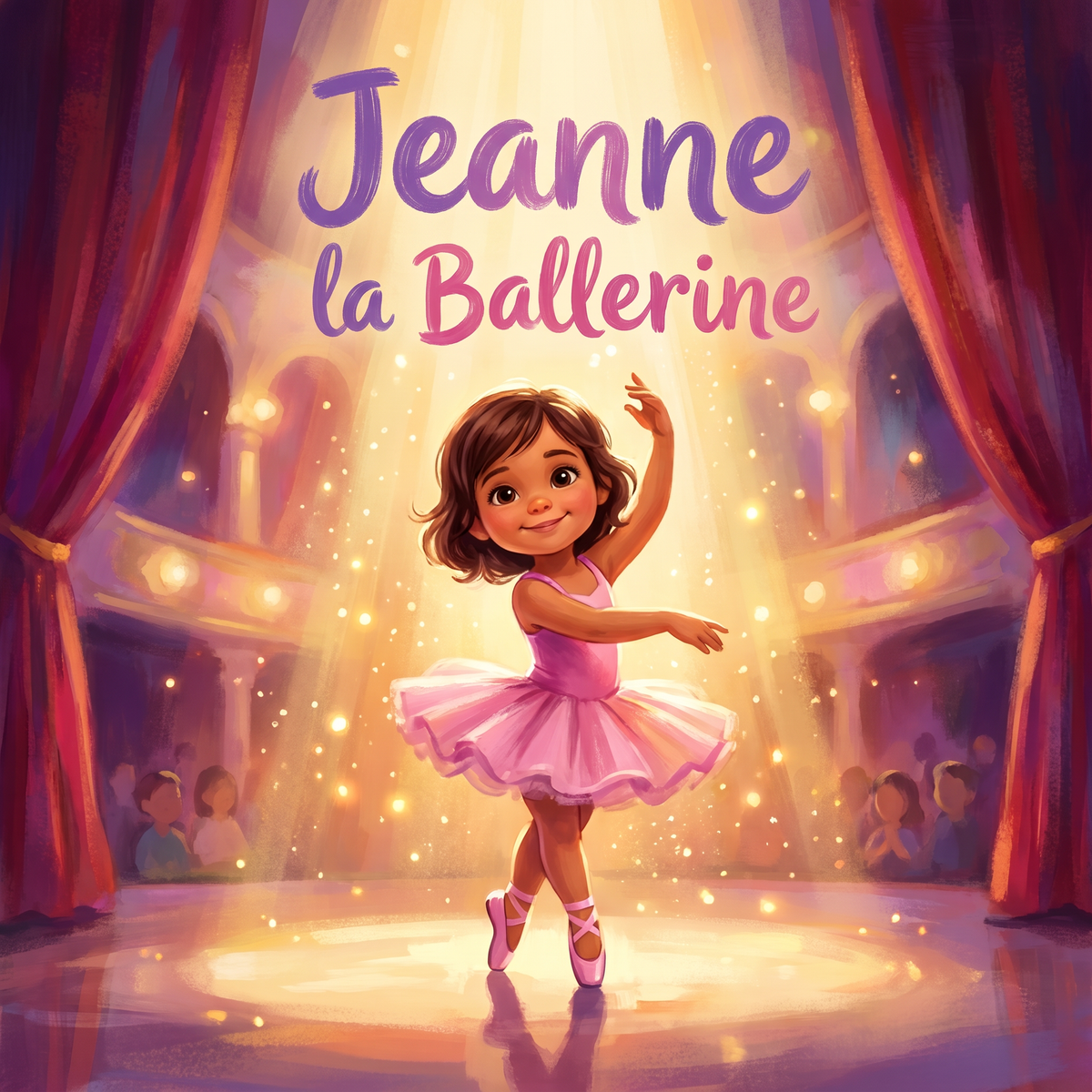 Couverture illustrée de « Jeanne la Ballerine »